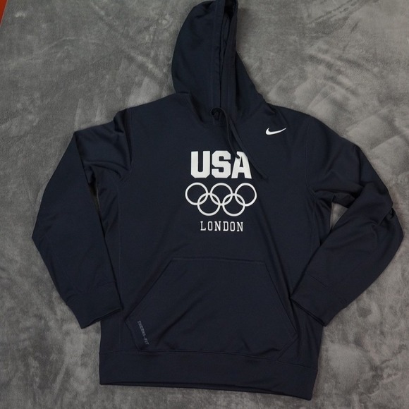 Nike Other - Team USA London Nike Hoodie Mens Small‎ Black Olympics Therma Fit Sweatshirt